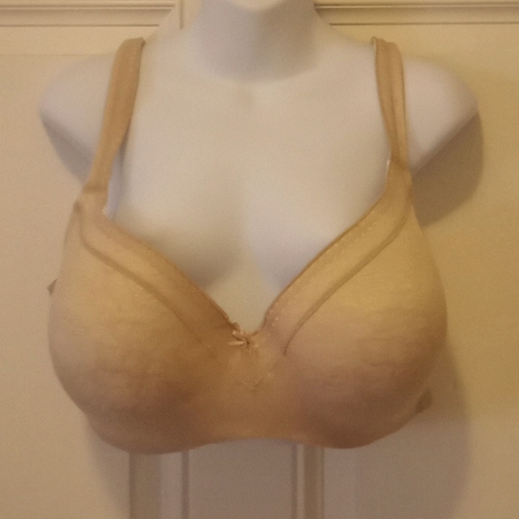 Cacique Nude Lace Covered Balconet Bra- 46DD - Picture 13 of 13